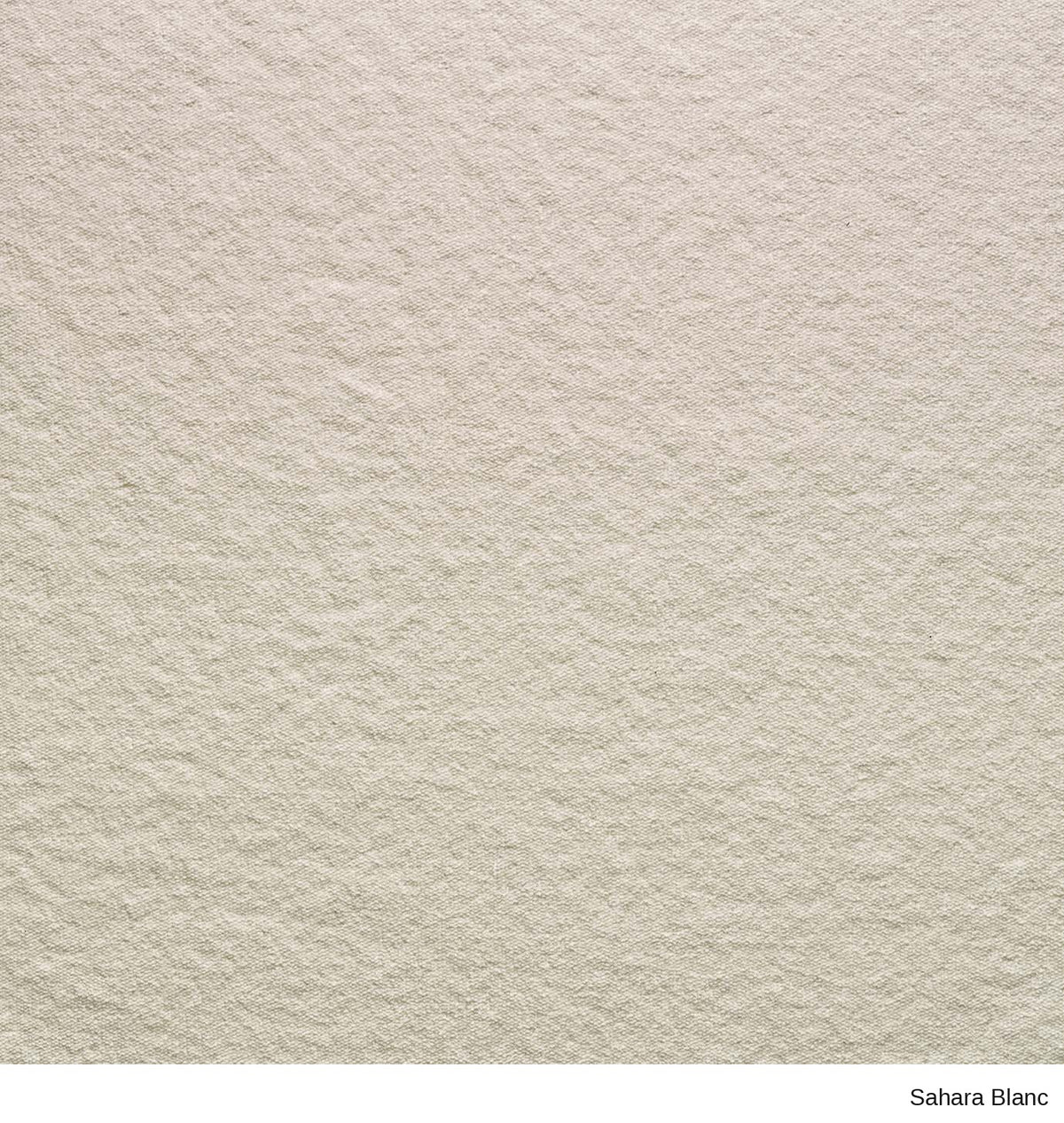 Off-white Sahara Blanc Material Swatches with a textured surface from the Danish Collection.