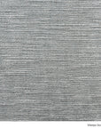 Material Swatches in gray fabric from the Danish Collection with a horizontal ribbed texture.