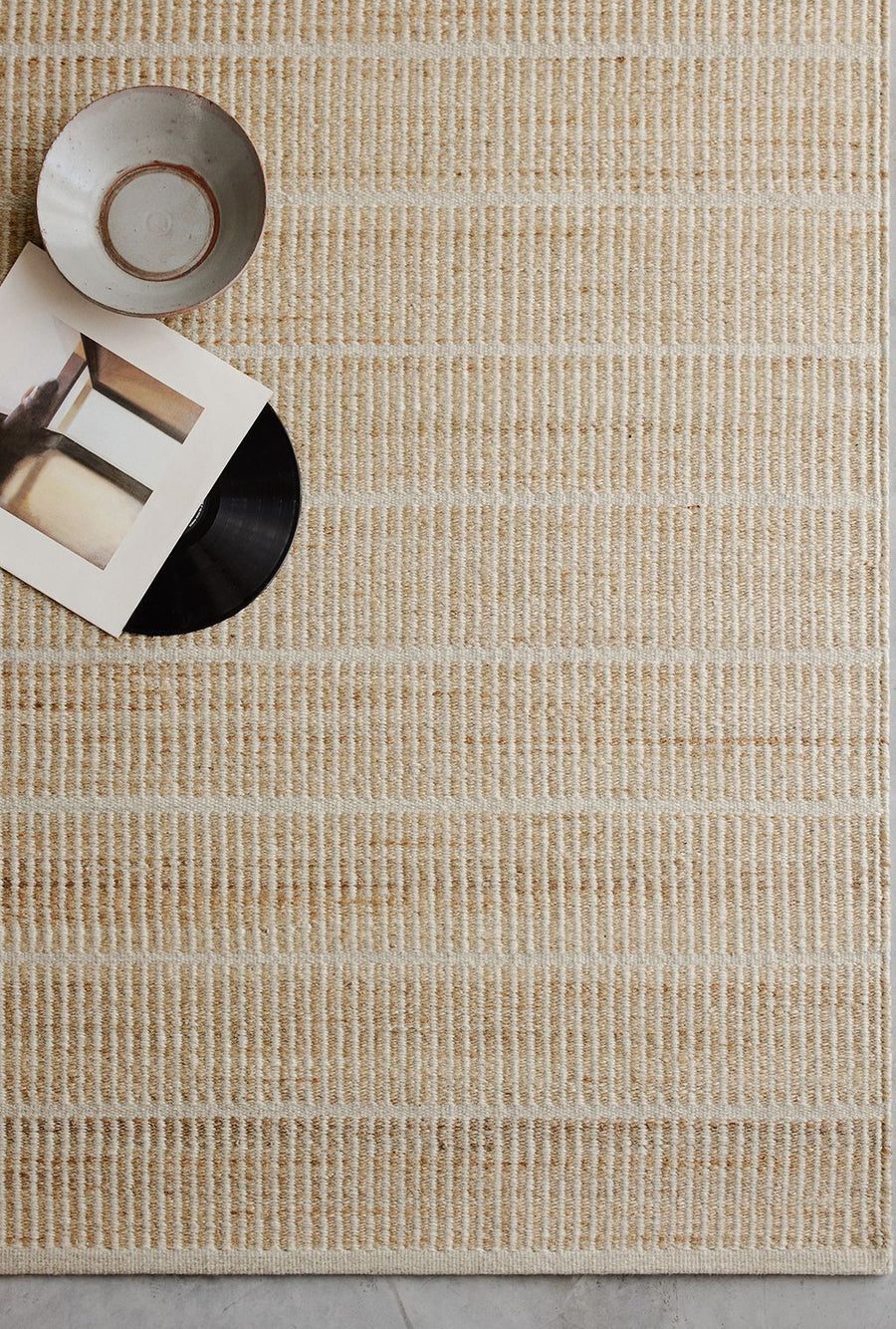 Trellis Rug - Natural & Sandstone