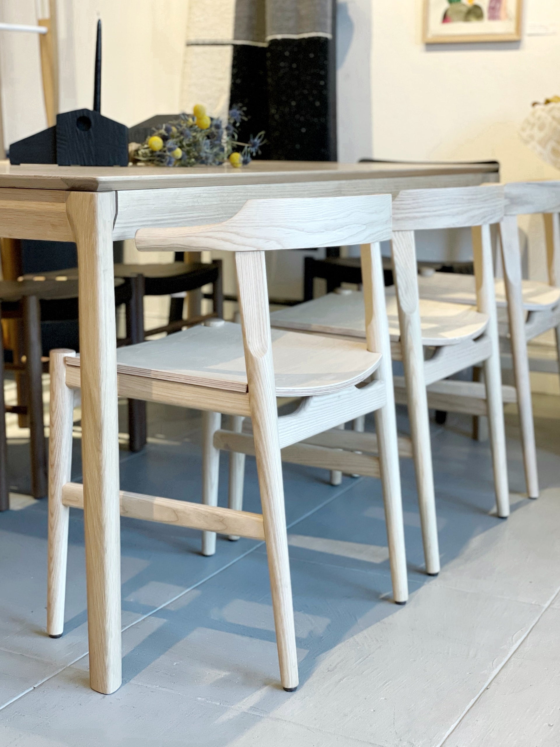 Frank Dining Chair - White Ash – SOBU