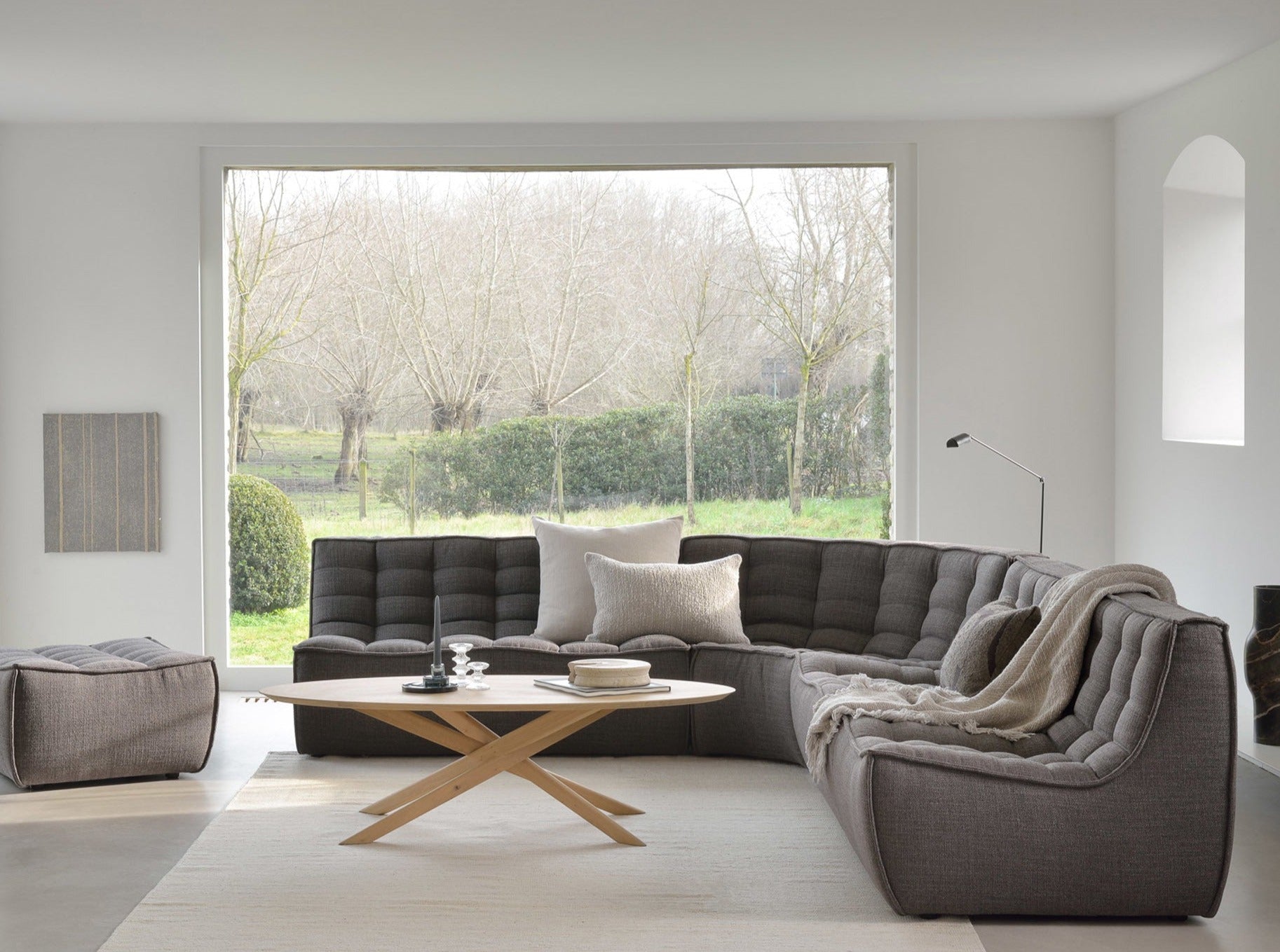 N701 Sectional Sofa - Dark Grey – SOBU