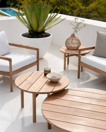 Quatro Outdoor Coffee Table - Teak