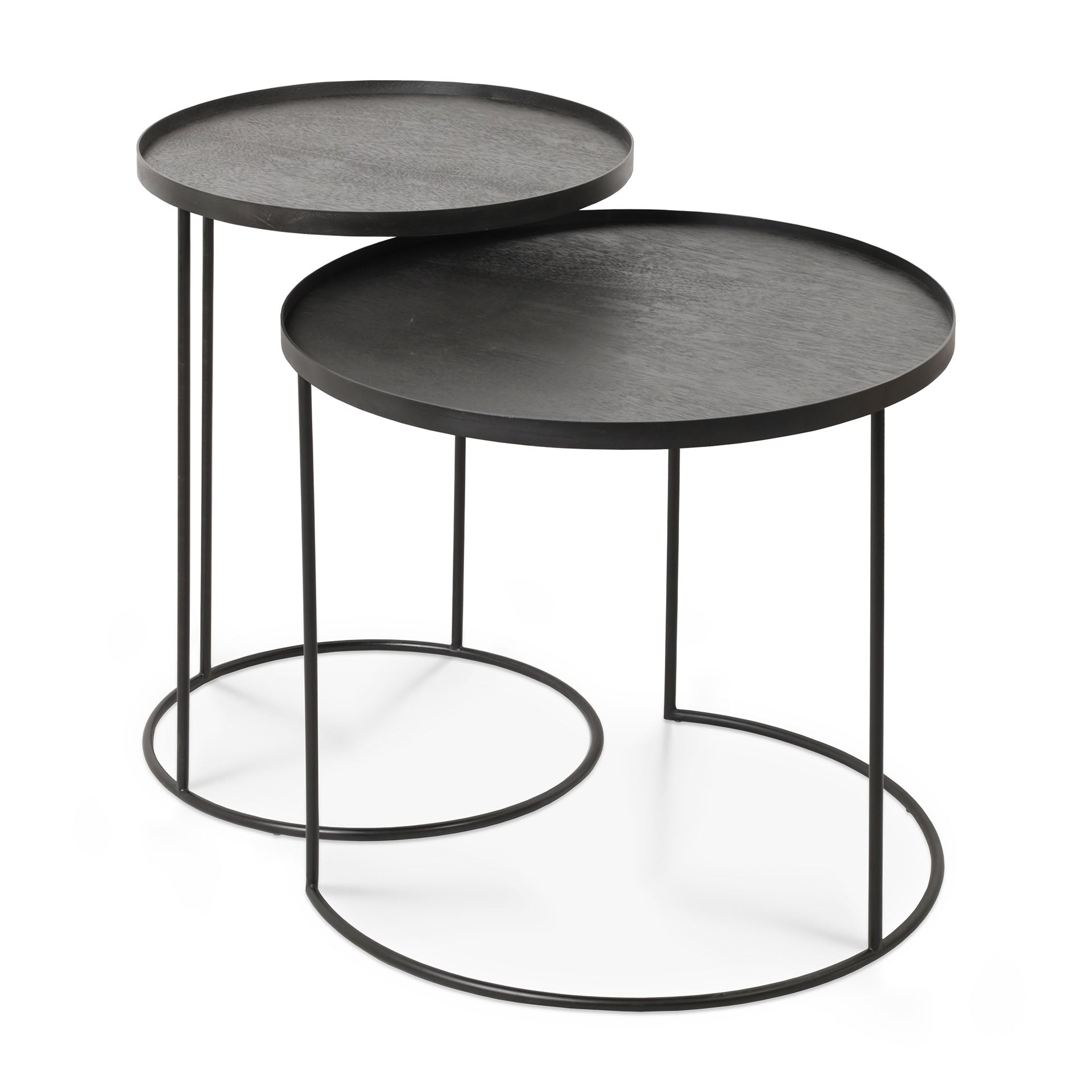 Home › Round Tray Side Table Set - S/L