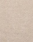 Close-up of a beige, textured linen fabric swatch from SOBU’s Material Swatches collection. Part of the Danish Collection, this material features a uniform woven pattern, highlighting natural fibers with subtle variations in color and weave.