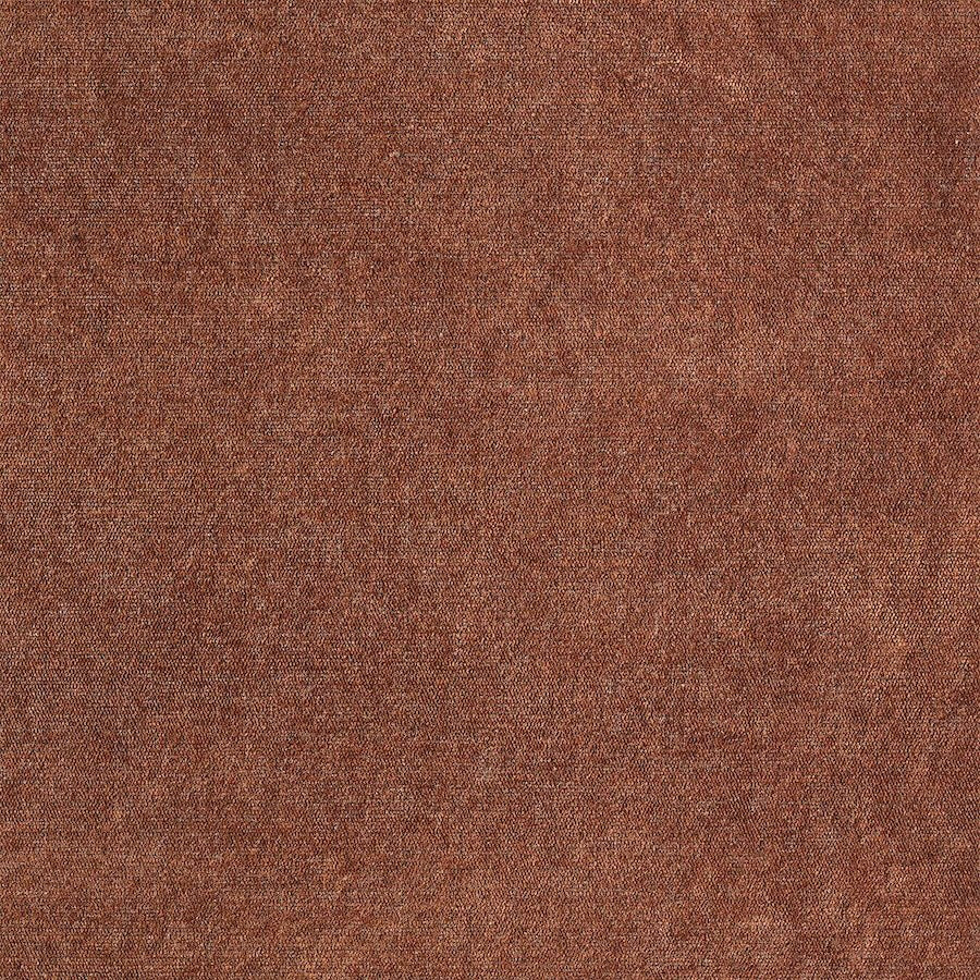 Close-up of a textured brown Fabric + Leather Swatch from Wooden Stories, highlighting the slightly rough, woven surface with subtle color and shading variations.