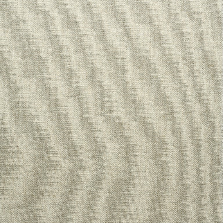 Close-up of a beige fabric texture with a visible woven pattern. This smooth, neutral surface is featured in the Fabric + Leather Swatches by Wooden Stories—ideal for upholstery or custom made-to-order pieces.